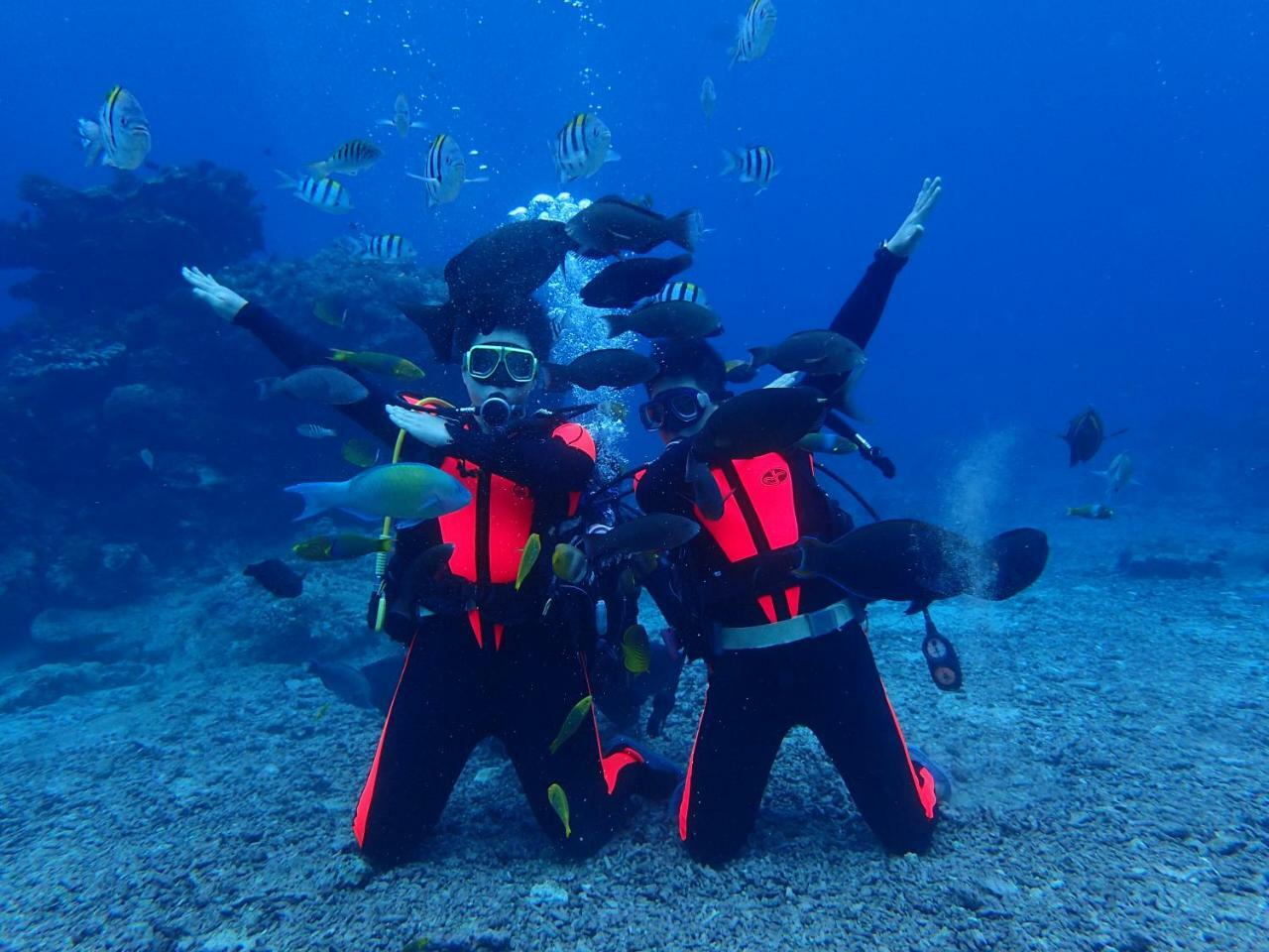 Qing Feng Diving B&B Isla Verde Exterior foto